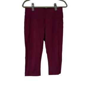 Mind Over Miles Lululemon Ruby Wine Leggings Women’s Size 10